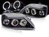 Lampy Reflektory Dacia Logan 04-08 Angel Eyes Black