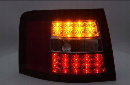 Lampy diodowe red smoke led do Audi A6 97-04 Avant