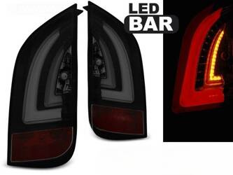 Lampy tylne diodowe VW Caddy UP! / Skoda Citygo 11- SMOKE BLACK LED BAR