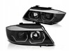 Lampy Bmw E90 E91 05-08 3d led black ringi 3d