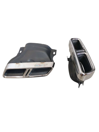 Końcówki tłumika wydechu Mercedes W205 chrom