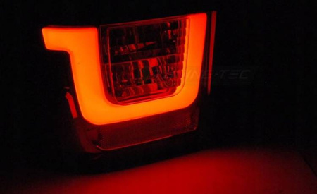 Lampy Tylne Vw T4 90-03.03 Red White Led Bar
