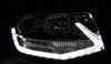 LAMPY REFLEKTORY VW T6 15- CHROME LED TRU DRL