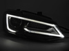 Lampy przednie LED do VW POLO V 9-17 black