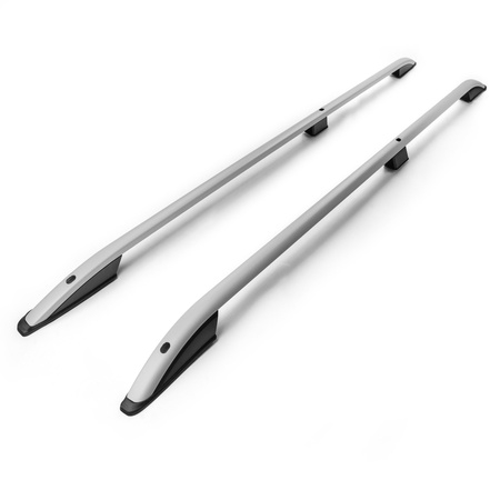 Relingi dachowe Ford Tourneo Custom I V362 L1 | SWB 2012-2023 Srebrny SHORT