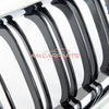 GRILL BMW 6 F13 F12 F06 11-18 M STYLE BLACK CHROME