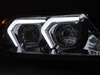 Lampy przednie BMW E90/E91 05-08 chrome LED