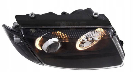 Reflektory przednie VW Passat B5 3B BLACK RINGI