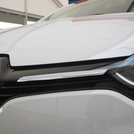 Listwy atrapy przedniej Renault Clio 5D PRE-FL 2012-2016