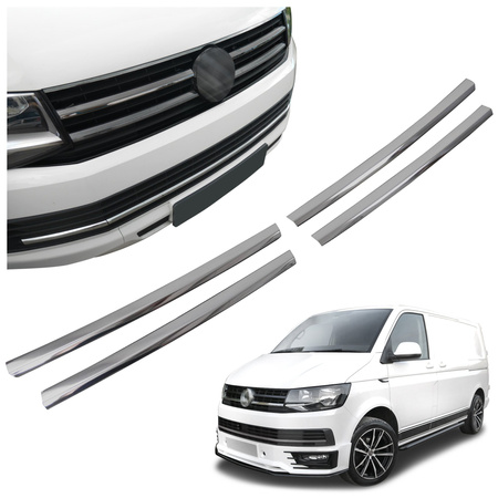 Listwy atrapy przedniej Volkswagen Transporter 2015-2019