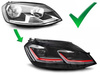 Reflektory Lampy przednie LED z Dynamicznym Kierunkowskazem do VW Golf VII