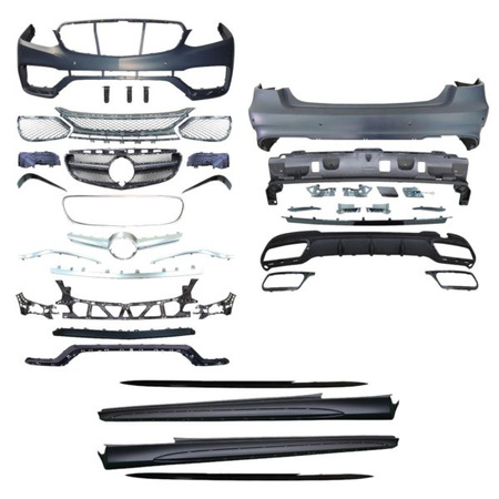 BODY KIT MERCEDES E W212 13-16 LOOK AMG E63