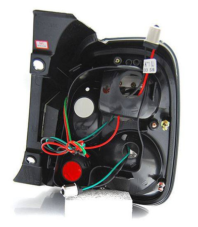 Lampy Diodowe Tylne Fiat 500 07- Smoke Led Nowe