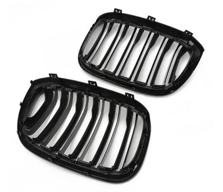 Grill BMW X3 X4 G01 G02 GLOSSY BLACK 17 - 21