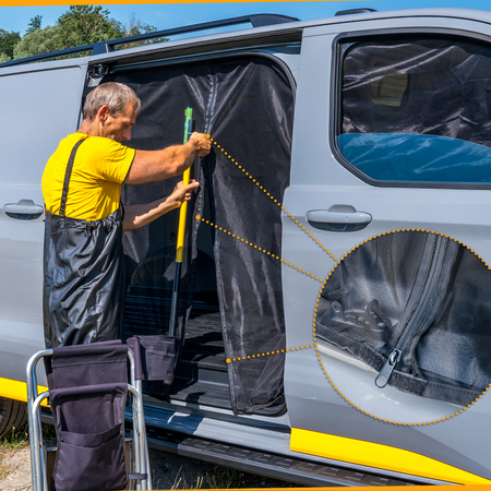 Moskitiera drzwi przesuwnych Citroen Berlingo II B9 | X 2008-2018