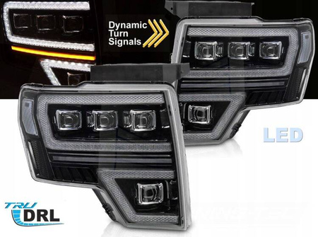Lampy reflektory full LED do Ford F150 MK12 08-14