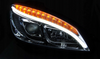 Lampy Mercedes W204 C-klasa 07-10 Chrome Led