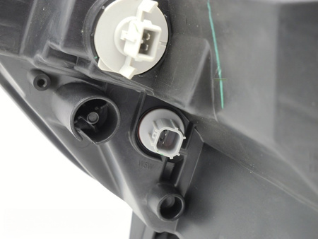 Lampa prawa reflektor Black TYC do Ford KA+ 18-21