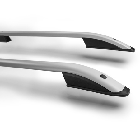 Relingi dachowe Ford Tourneo Custom I V362 L1 | SWB 2012-2023 Srebrny SHORT