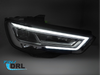 LAMPY REFLEKTORY PRZEDNIE FULL LED SEQ DRL AUDI A3 8V