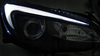 Lampy Przednie Opel Astra J 10-15 Tube Light Black