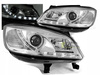 Lampy reflektory Opel Zafira 99-05 daylight chrome