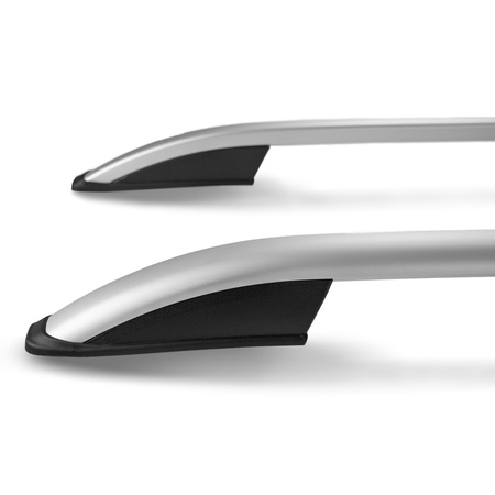 Relingi dachowe Opel Vivaro A X83 L1 | SWB 2001-2014 Srebrny SHORT