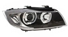 Lampy BMW E90 E91 05-11 ringi led black H7/H7 DEPO