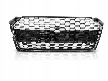 Grill przedni AUDI A5 18- RS5 STYLE GLOSSY BLACK