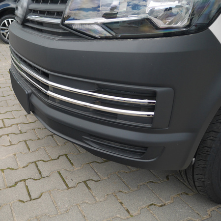 Listwy atrapy zderzaka przedniego Volkswagen Transporter 2015-2019