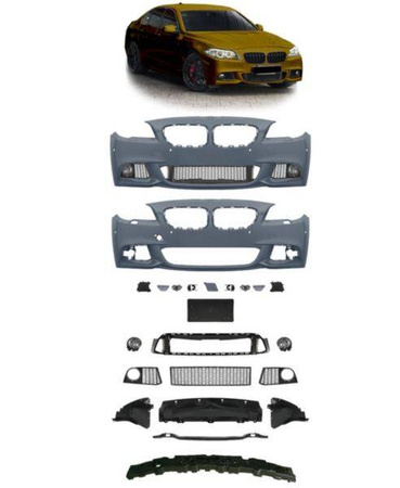 ZDERZAK PRZEDNI BMW F10 F11 10-13 M PAKIET HALOGENY
