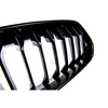 GRILL BMW X2 F39 2017-2023 SIBGLE LINE GLOSS BLAC