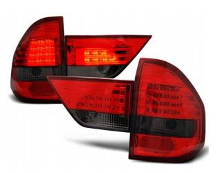 Lampy diodowe Bmw X3 E83 04-10 red smoke led