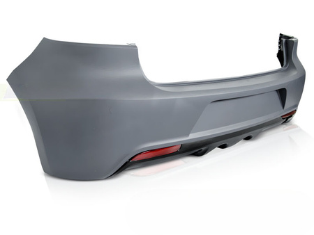 Tylny zderzak VW GOLF 6 VI sportowy z podwójnym wydechem