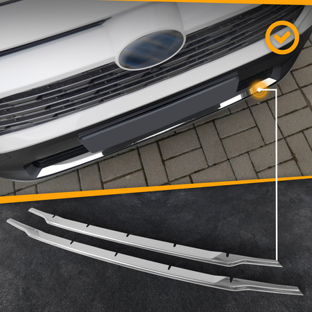 Listwy atrapy zderzaka przedniego Ford Tourneo Courier FL 2018-2023