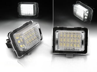 Lampki rejestracji Mercedes W204 W212 C207 C216 W221 