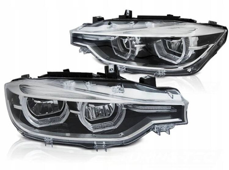 Lampy reflektory FULL LED do BMW F30 F31 LCI 15-18