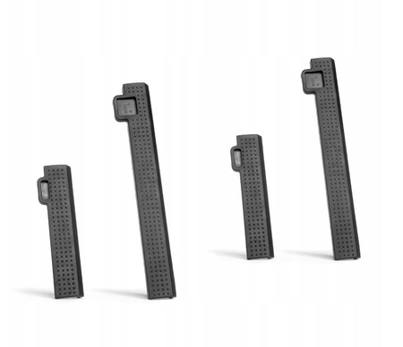 Odbojniki ochronne na krawędź drzwi auta odboje samochodowe RATI | 4 szt.