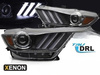 Reflektory lampy przedne xenon Ford Mustang 2014-2017 ksenonowe
