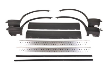 STOPNIE PROGOWE BMW X5 E53 00-06 ALUMINIOWE