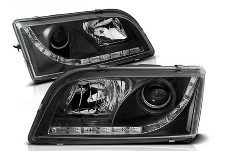 LAMPY VOLVO S40 V40 96-03 DAYLIGHT SOCZEWKI BLACK