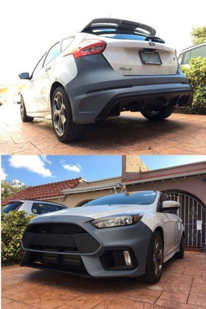 BODY KIT FORD FOCUS 15-18 LOOK RS PDC SRA