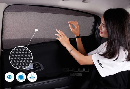 Zasłonki osłony szyb Skoda FABIA 3 III 2014-2021