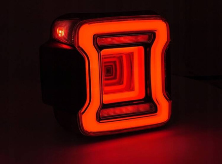 Lampy diodowe red LED do CHRYSLER JEEP WRANGLER
