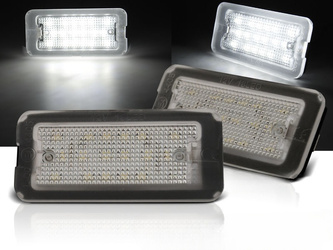 Lampki rejestracji Fiat 500 / 500C 07-LED