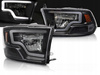 Lampy reflektory FULL LED BLACK do  Dodge Ram 09-18
