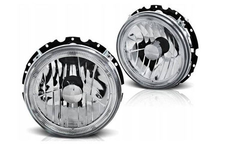 Lampy vw golf i 1 74-83 ringi chrome zewnętrzne fk