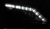 Lampy reflektory Seat Ibiza 6j 08-12 black led