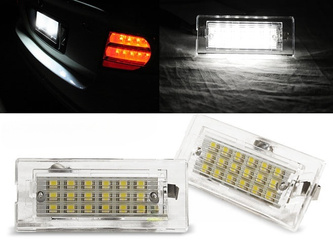 Lampki rejestracji BMW X5 E53 / X3