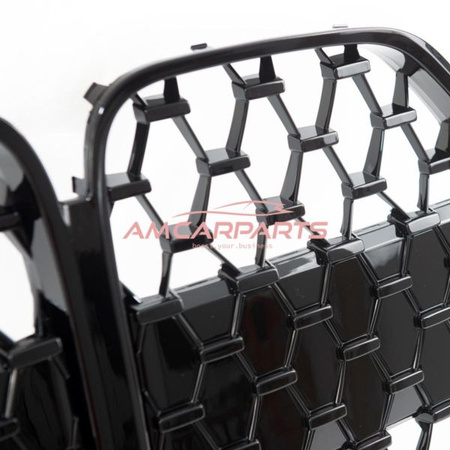 GRILL BMW G22 G23 2020- DIAMOND GLOSS BLACK